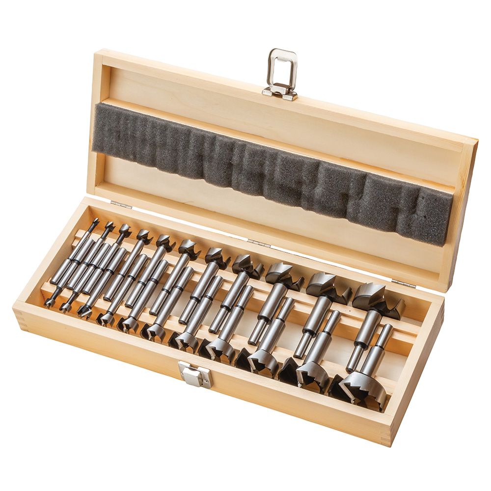 Rockler 22-Piece Forstner Bit Set