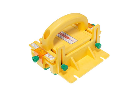 MicroJig GRR-RIPPER 3D Pushblock, pair, with sealed Gravity Heel Kit